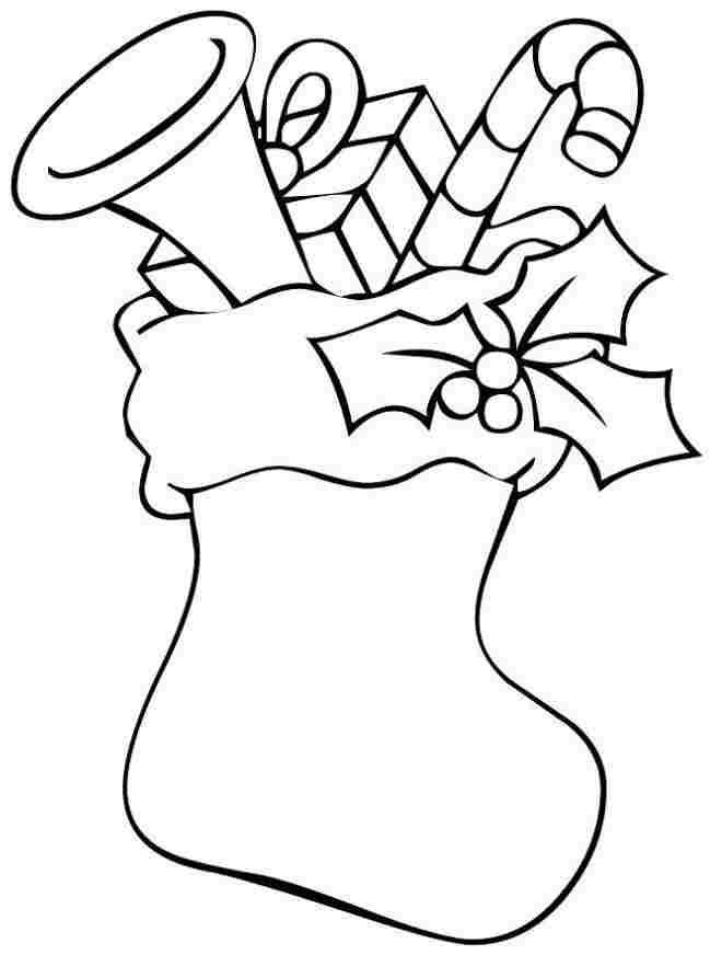 Free Printable Christmas Stocking Coloring Pages Printable New Year Free Printable Christmas Stocking Coloring Pages Printable New Year