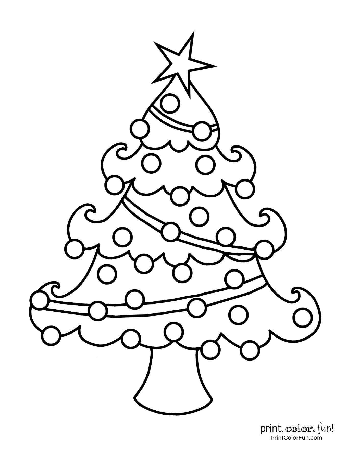 Tree Printable Coloring Pages Tree Printable Coloring Pages