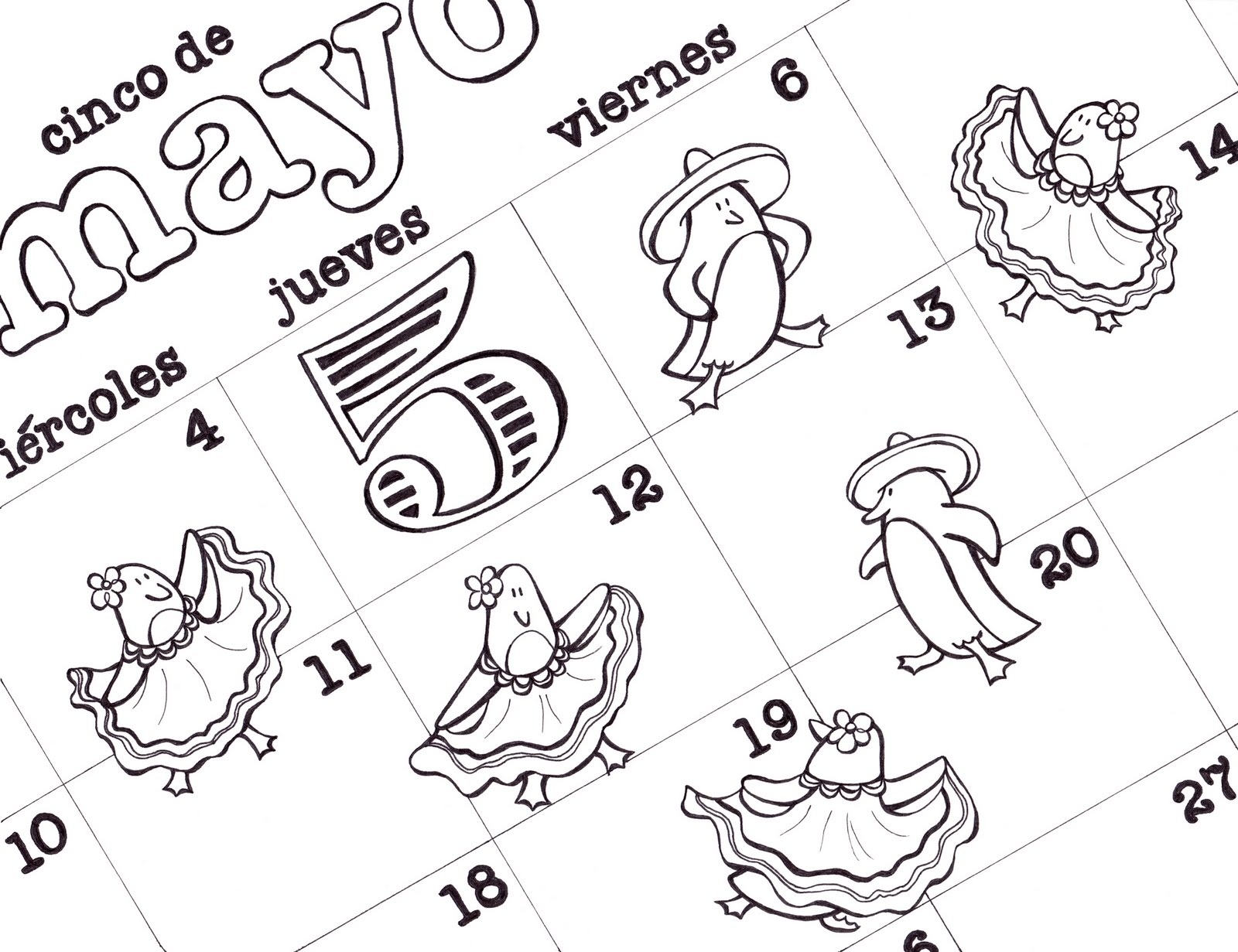 Free Printable Cinco De Mayo Coloring Pages For Kids Best Coloring Free Printable Cinco De Mayo Coloring Pages For Kids Best Coloring