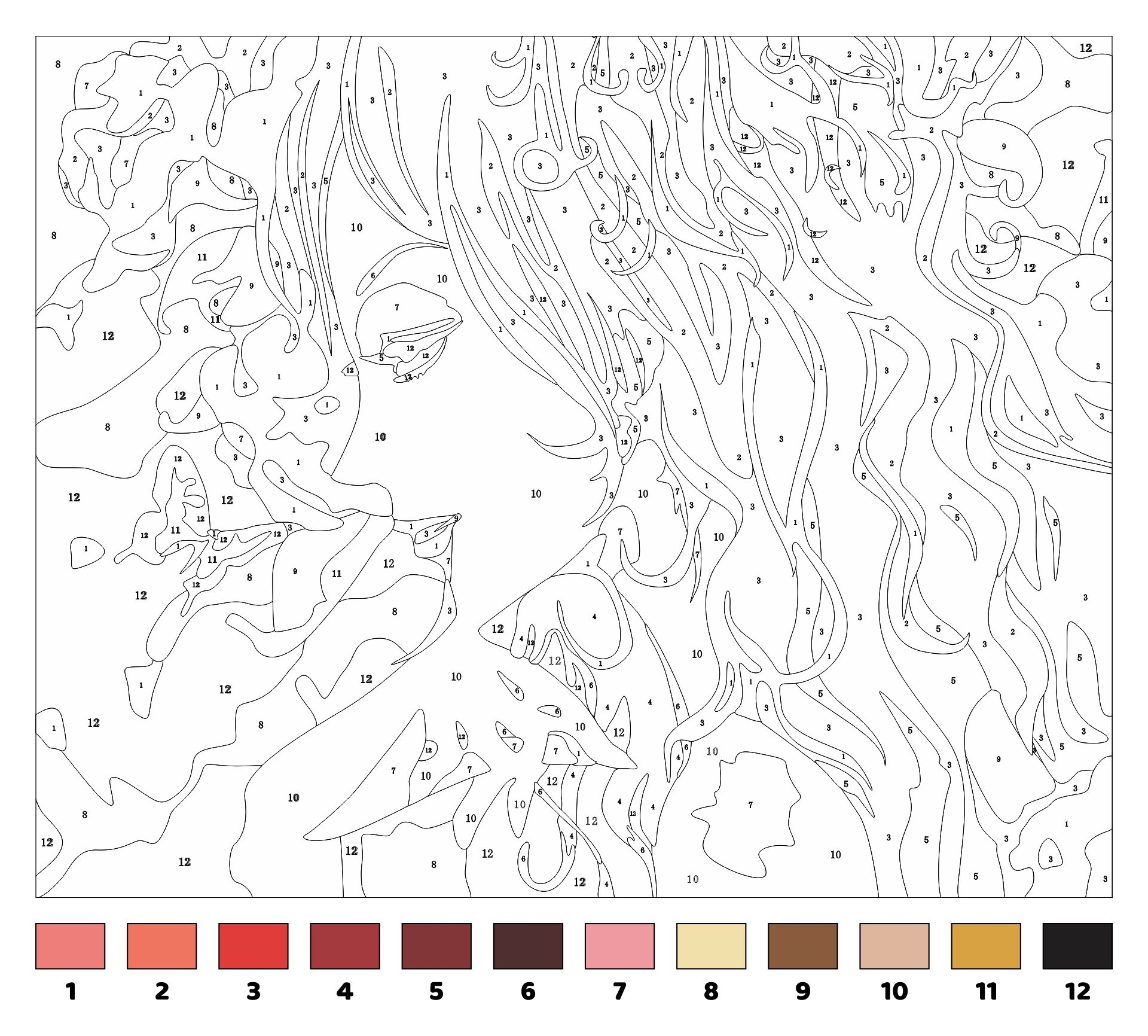 Free Printable Color By Numbers Free Printable Color By Numbers