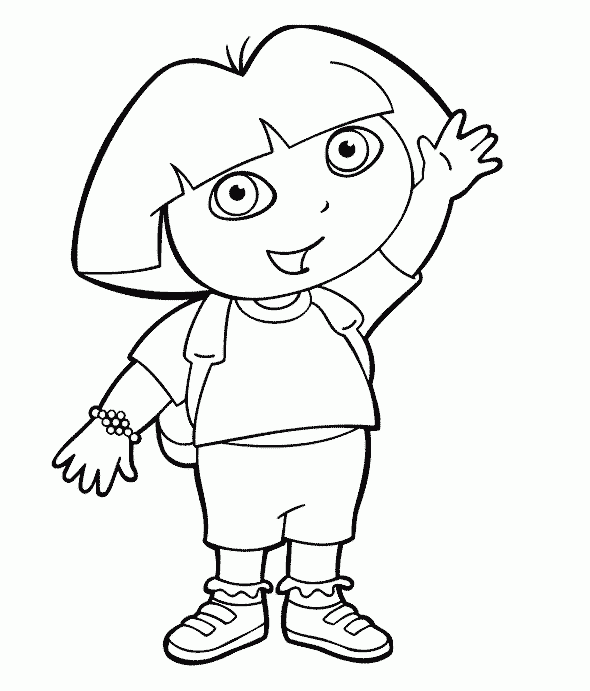 Free Printable Coloring Page Dora The Explorer Coloring Pages Free Printable Coloring Page Dora The Explorer Coloring Pages