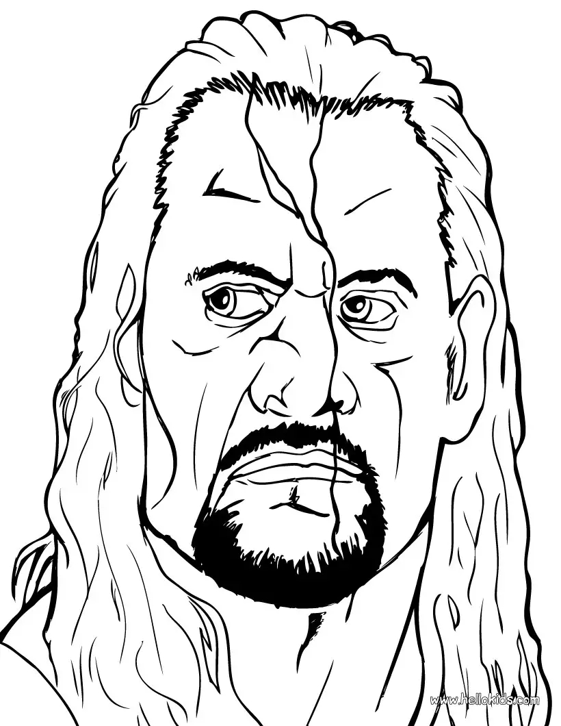 Free Printable Coloring Page WWE Coloring Pages Free Printable Coloring Page WWE Coloring Pages