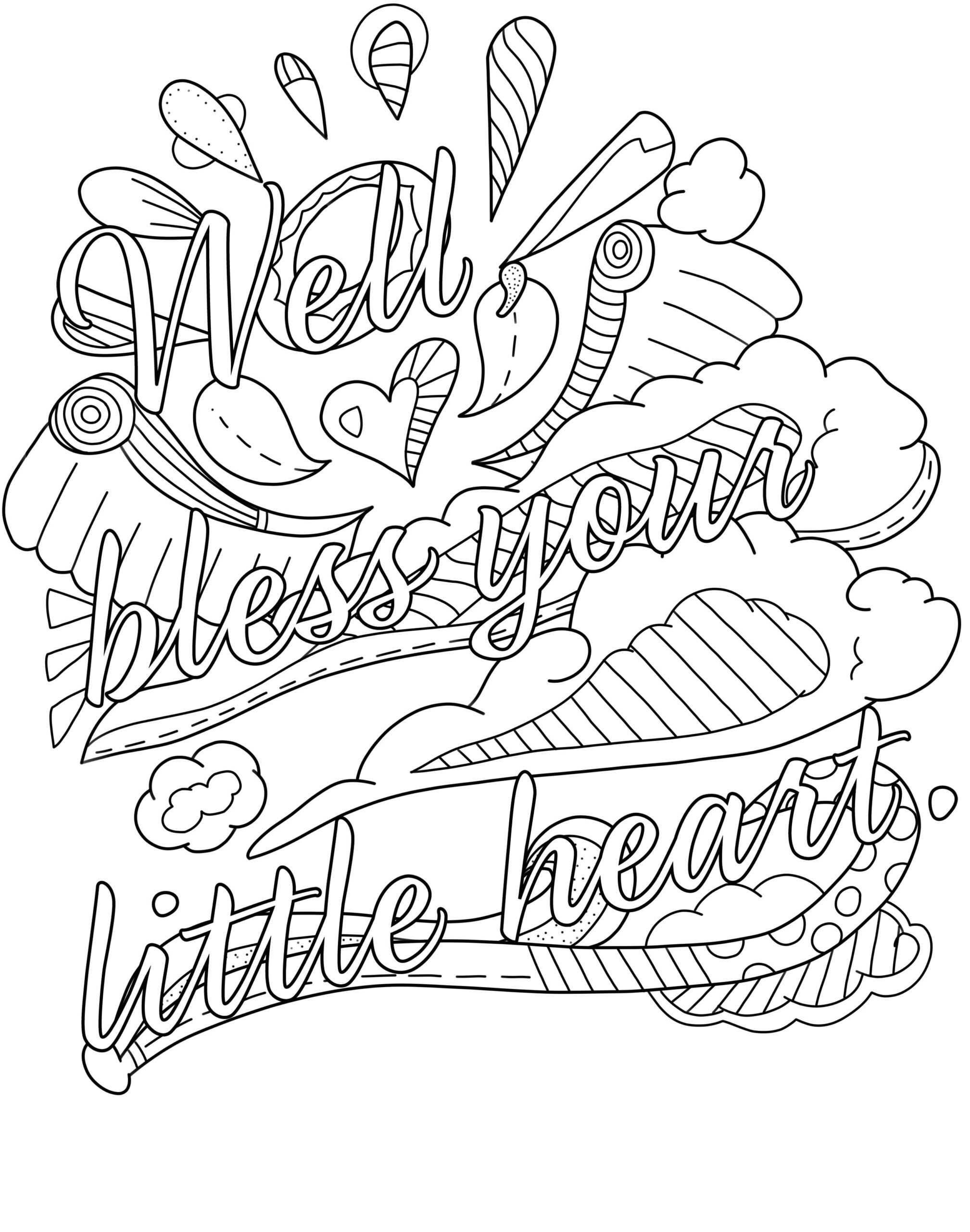 Free Printable Coloring Pages For Adults Swear Words Free Printable Free Printable Coloring Pages For Adults Swear Words Free Printable