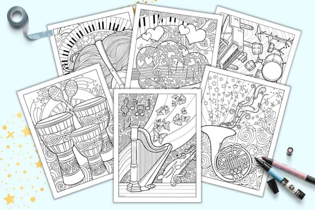 Free Printable Coloring Pages Music Download Free Printable Coloring