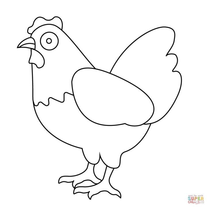 Free Printable Coloring Pages Of Chickens Free Printable Coloring Pages Of Chickens
