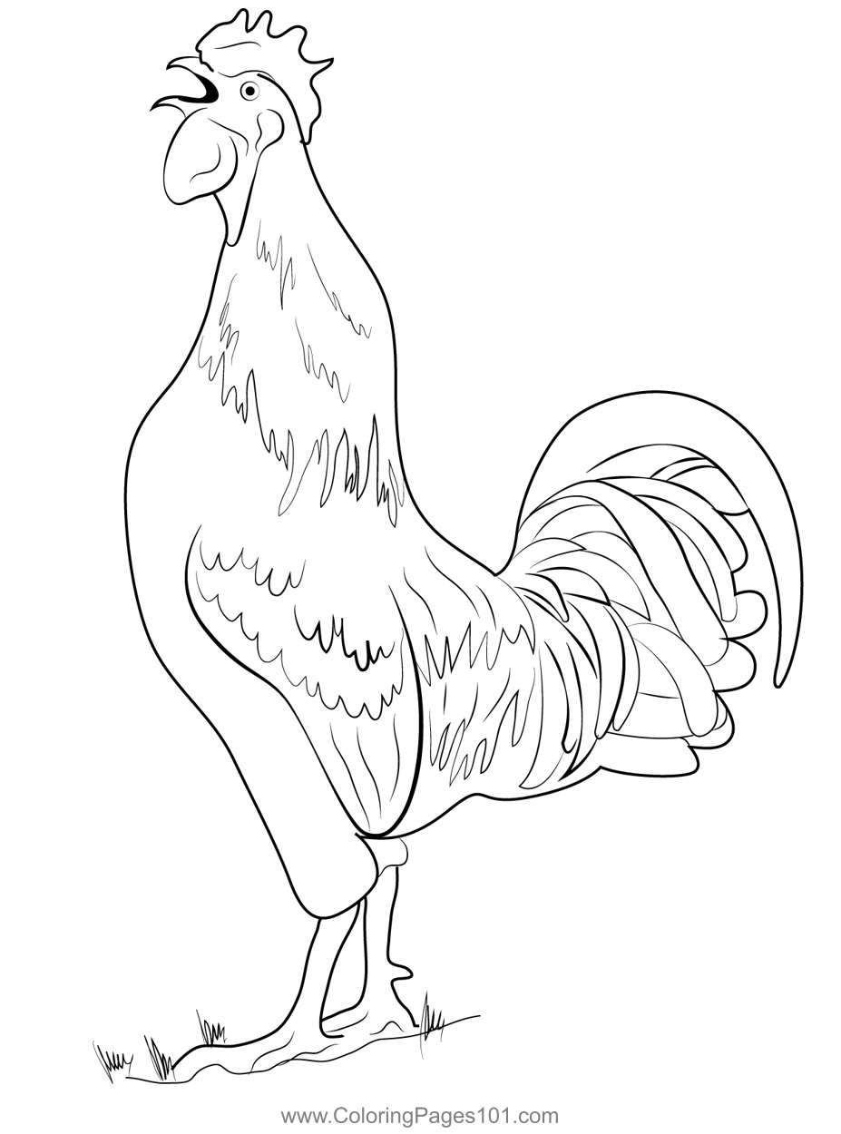 Free Printable Coloring Pages Of Chickens Free Printable Coloring Pages Of Chickens