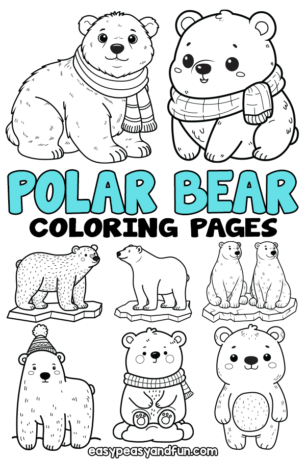 Free Printable Coloring Pages Of Polar Bears Free Printable Coloring Pages Of Polar Bears