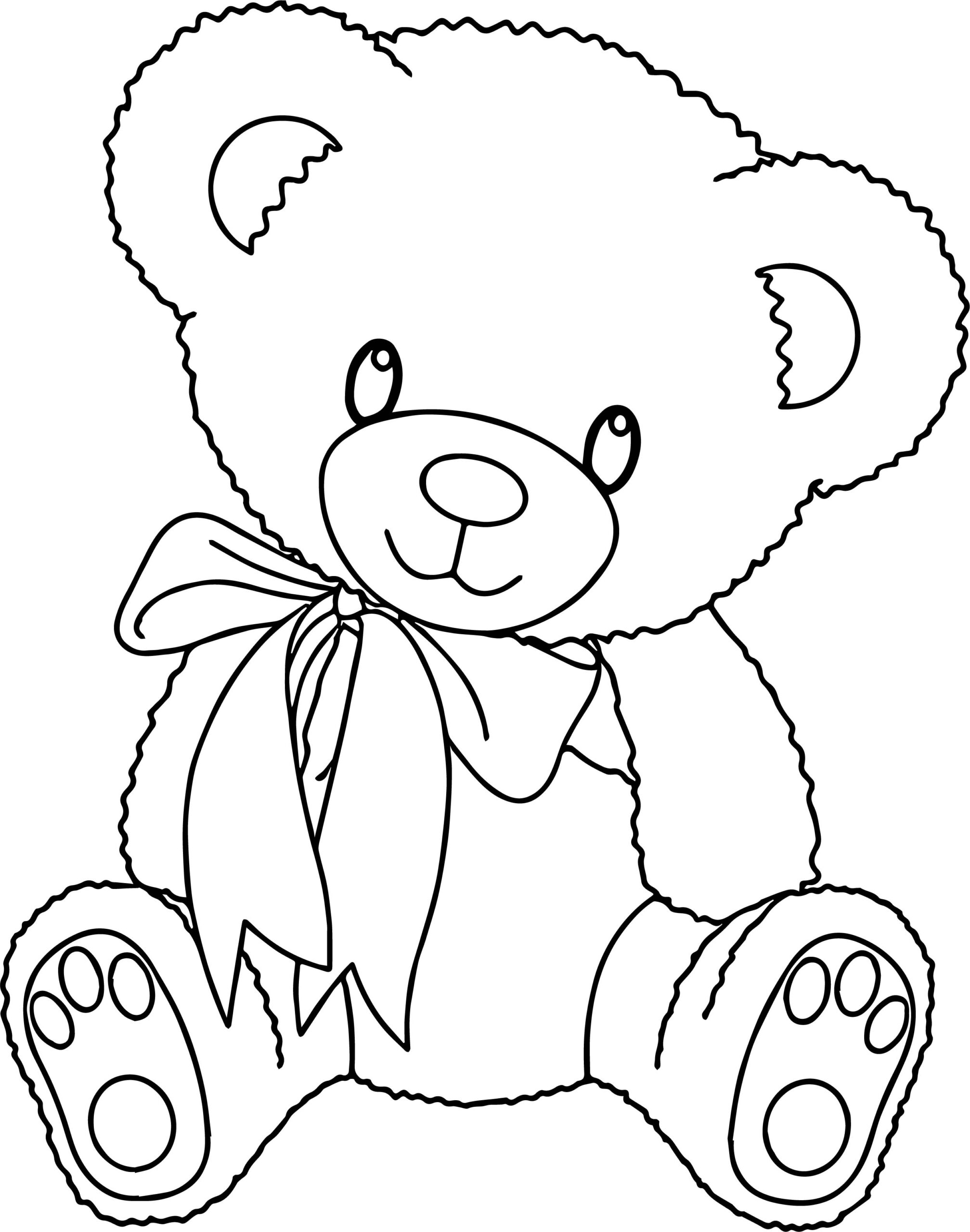 Printable Coloring Pages Of Teddy Bears Printable Coloring Pages Of Teddy Bears