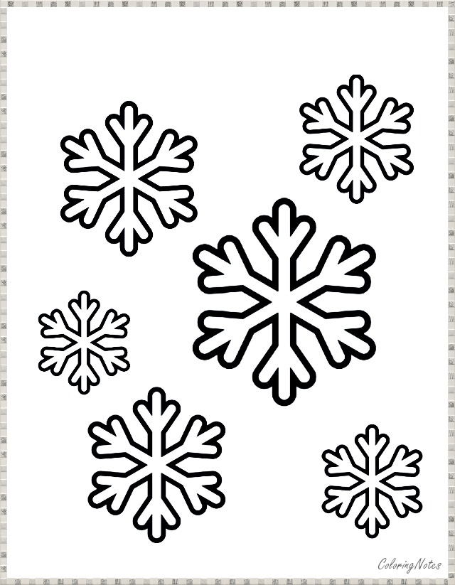 Free Printable Coloring Pages Snowflakes Free Printable Coloring Pages Snowflakes
