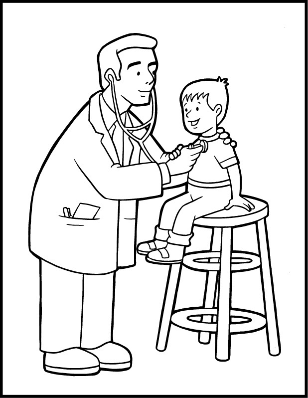 Free Printable Community Helper Coloring Pages For Kids
