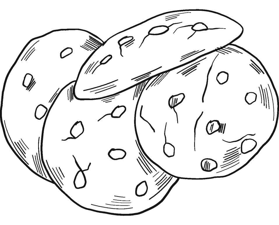 Printable Cookie Coloring Pages Printable Cookie Coloring Pages