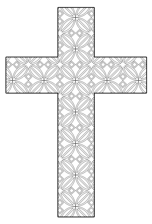 Free Printable Cross Coloring Pages FeltMagnet Free Printable Cross Coloring Pages FeltMagnet