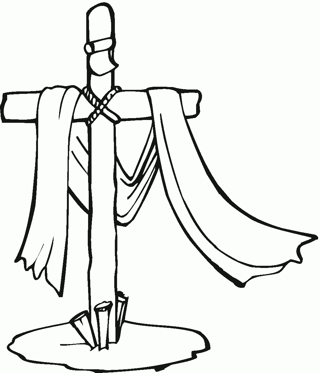Free Printable Cross Coloring Pages For Kids Free Printable Cross Coloring Pages For Kids