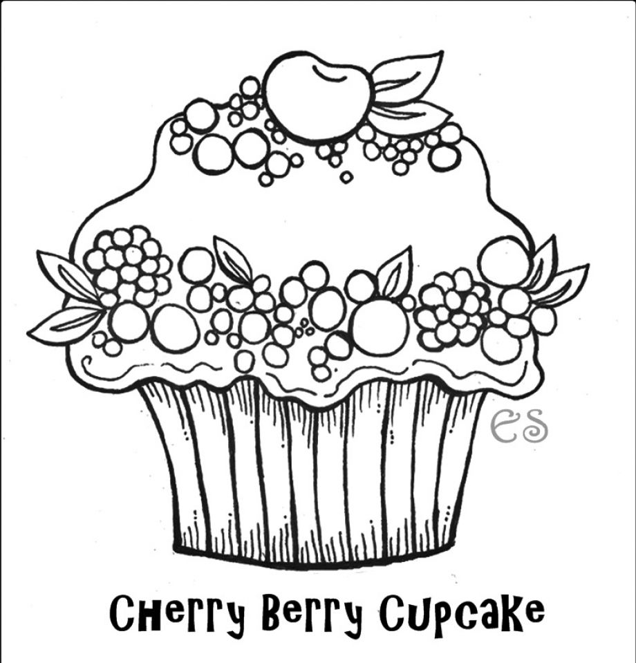 Free Printable Cupcake Coloring Pages For Kids Free Printable Cupcake Coloring Pages For Kids