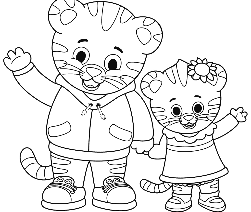 Free Printable Daniel Tiger Coloring Pages Free Printable