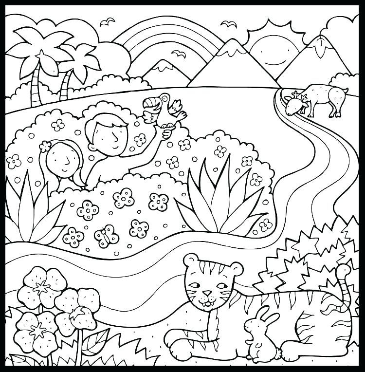 Free Printable Days Of Creation Coloring Pages Printable Word Searches