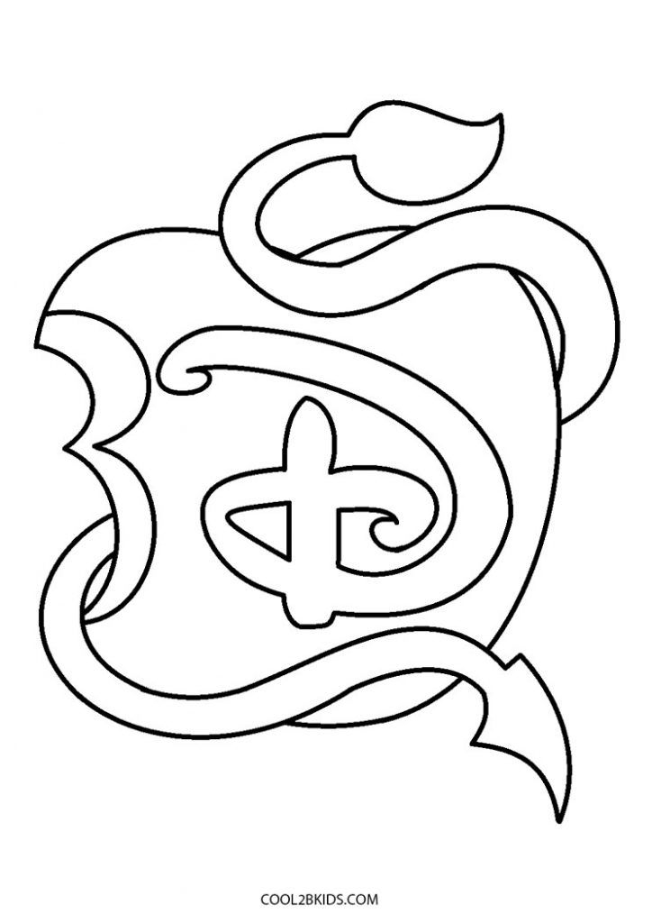Free Printable Descendants Coloring Pages For Kids Descendants