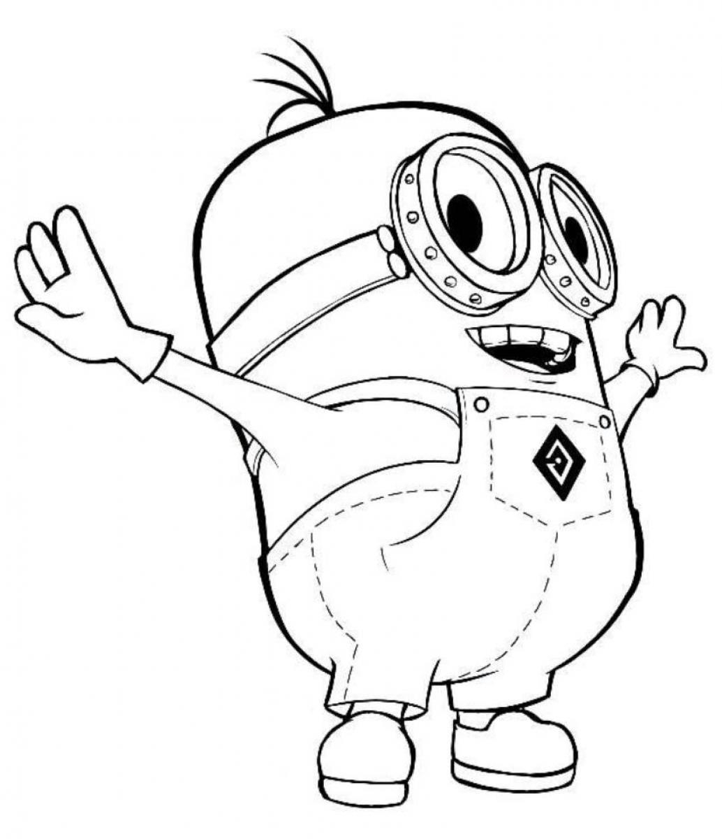 Despicable Me Printable Coloring Pages Despicable Me Printable Coloring Pages