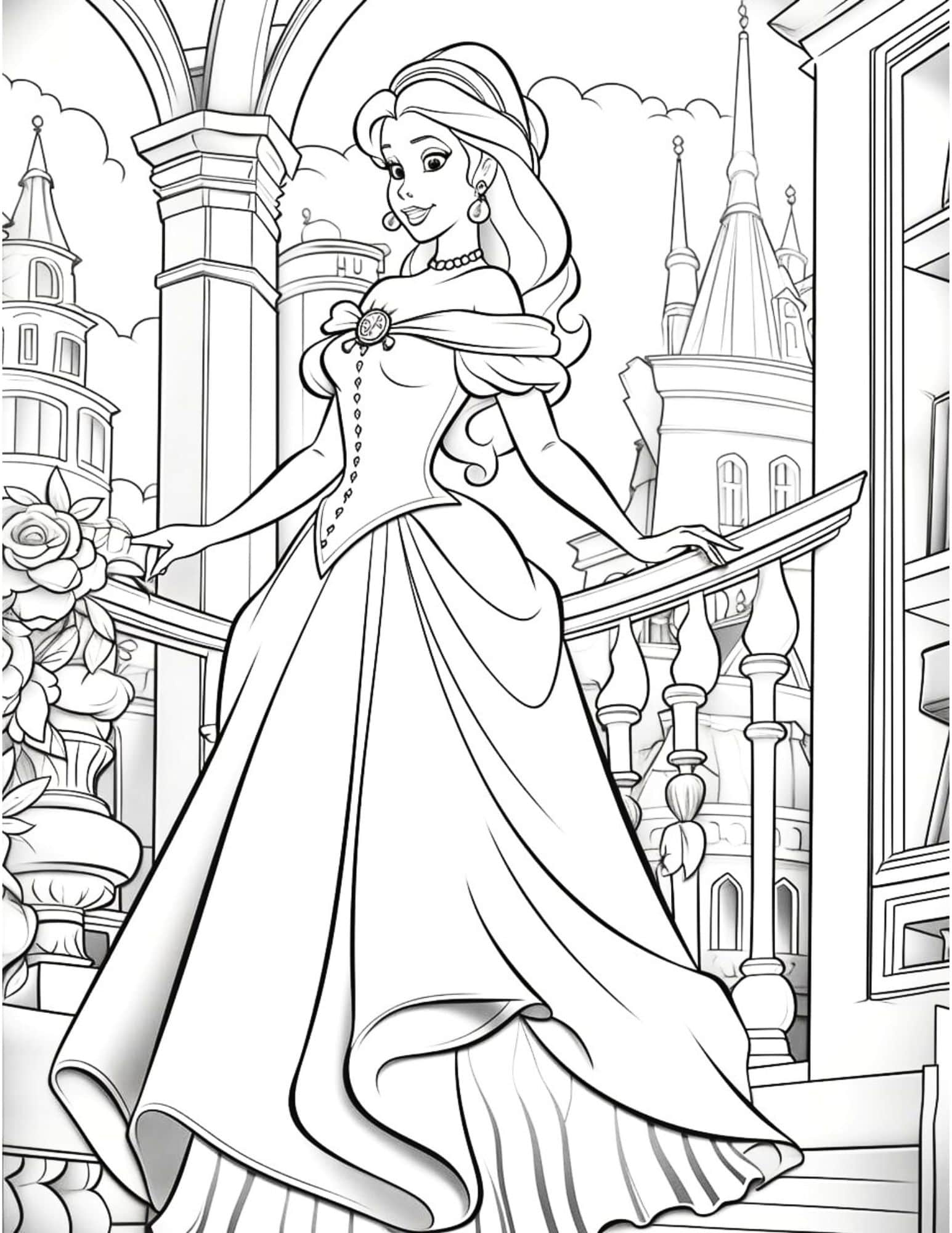 Free Printable Disney Princess Coloring Pages For Kids 60 OFF