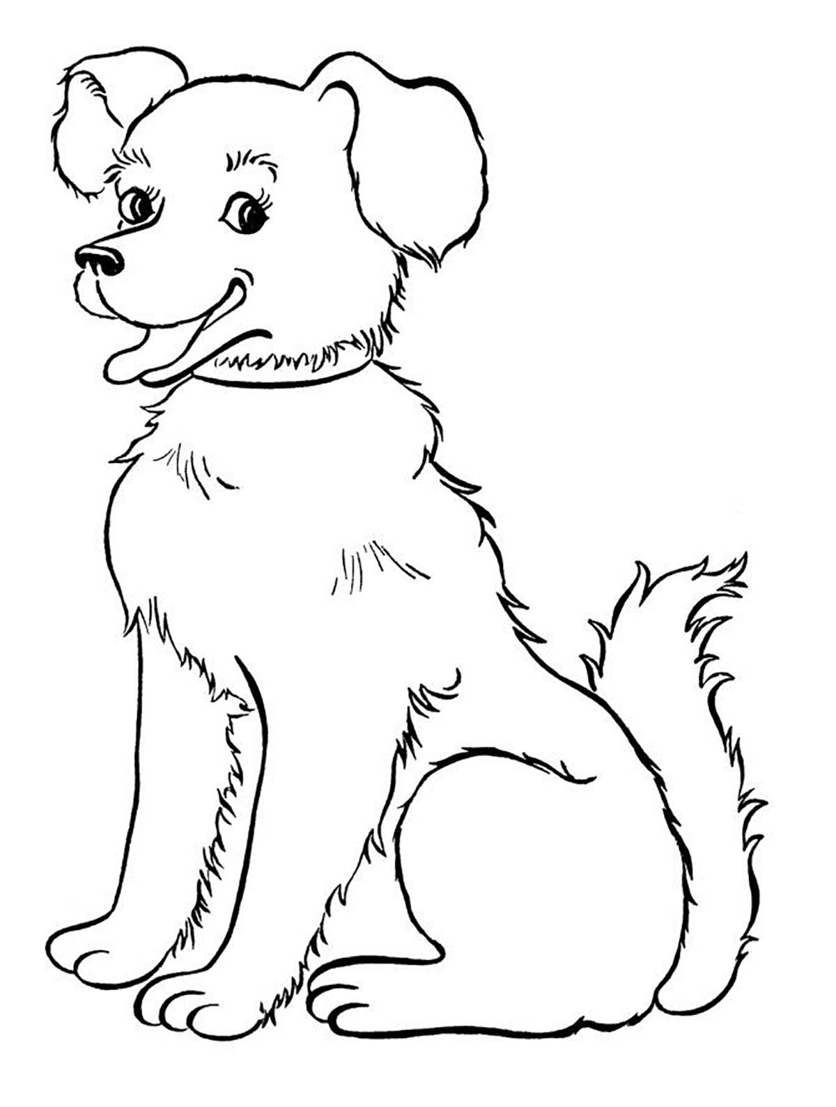 Free Dog Coloring Pages Printable Free Dog Coloring Pages Printable