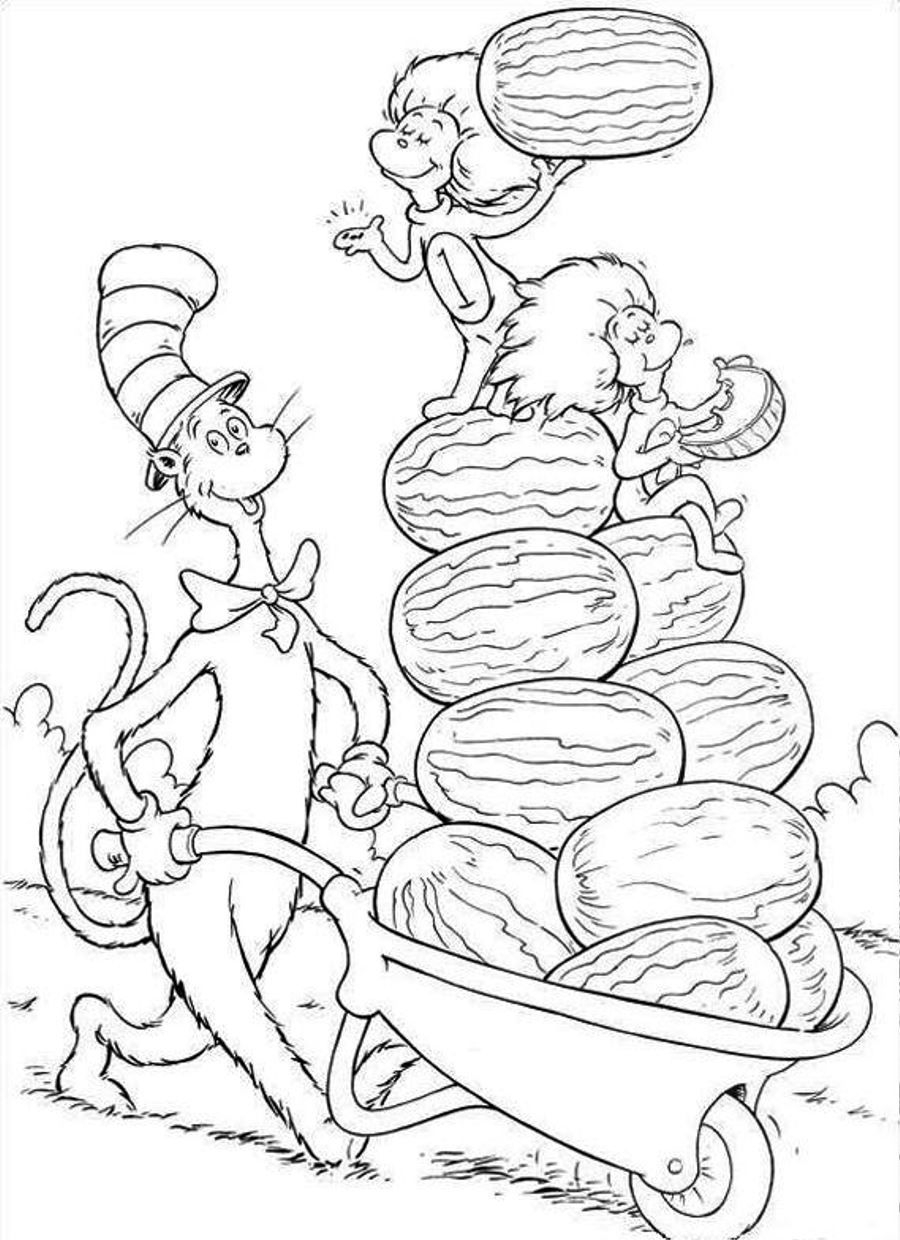 Free Printable Dr Seuss Coloring Pages Free Printable Dr Seuss Coloring Pages
