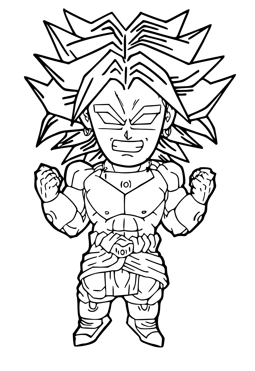 Free Printable Dragon Ball Z Force Coloring Page For Adults And Kids