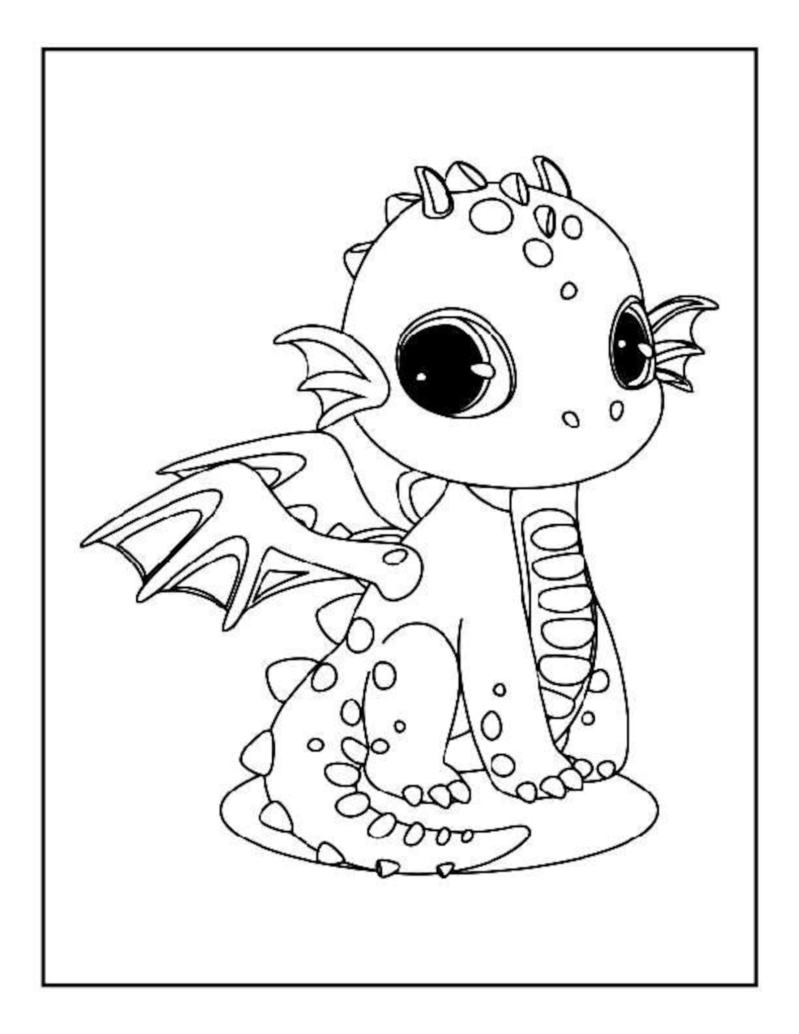 Free Printable Dragon Coloring Pages For Kids Vrogue