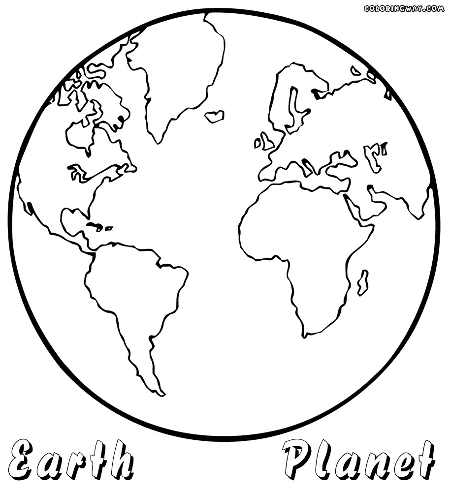 Free Printable Earth Coloring Pages Free Printable Earth Coloring Pages