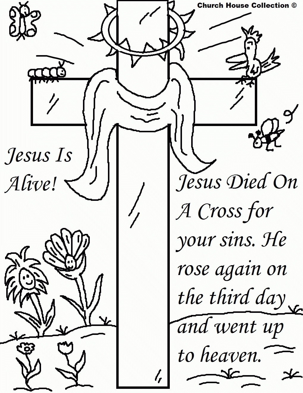 Free Printable Easter Coloring Pages Religious Coloring Home Free Printable Easter Coloring Pages Religious Coloring Home