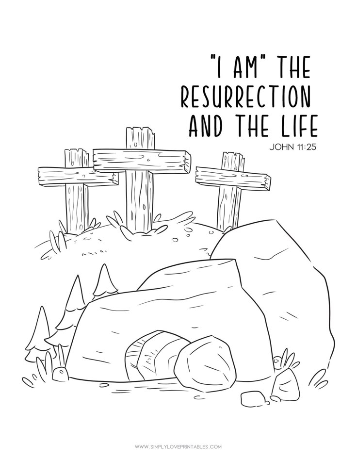 Free Printable Easter Story Coloring Pages Simply Love Printables Free Printable Easter Story Coloring Pages Simply Love Printables