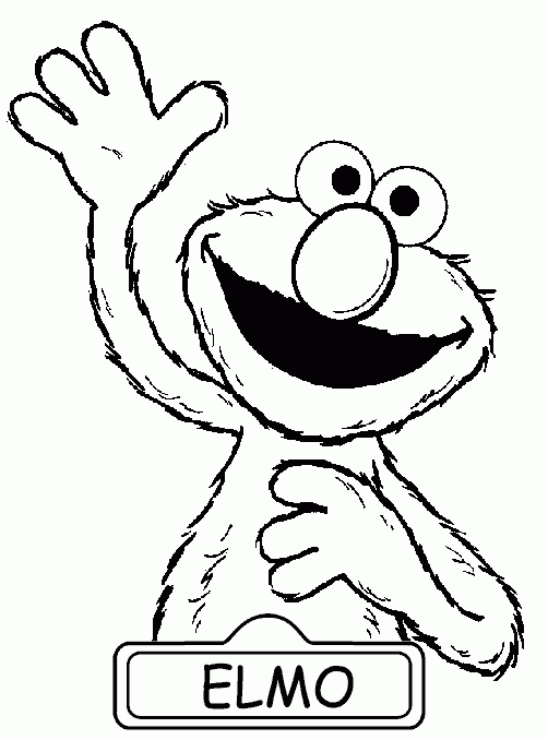 Free Printable Elmo Coloring Pages For Kids Free Printable Elmo Coloring Pages For Kids