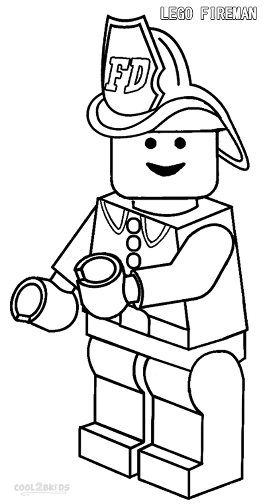 Free Printable Fireman Coloring Pages Cool2bKids