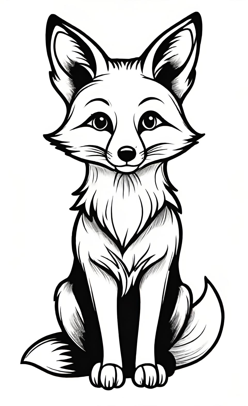 Fox Coloring Pages Printable Pdf Fox Coloring Pages Printable Pdf