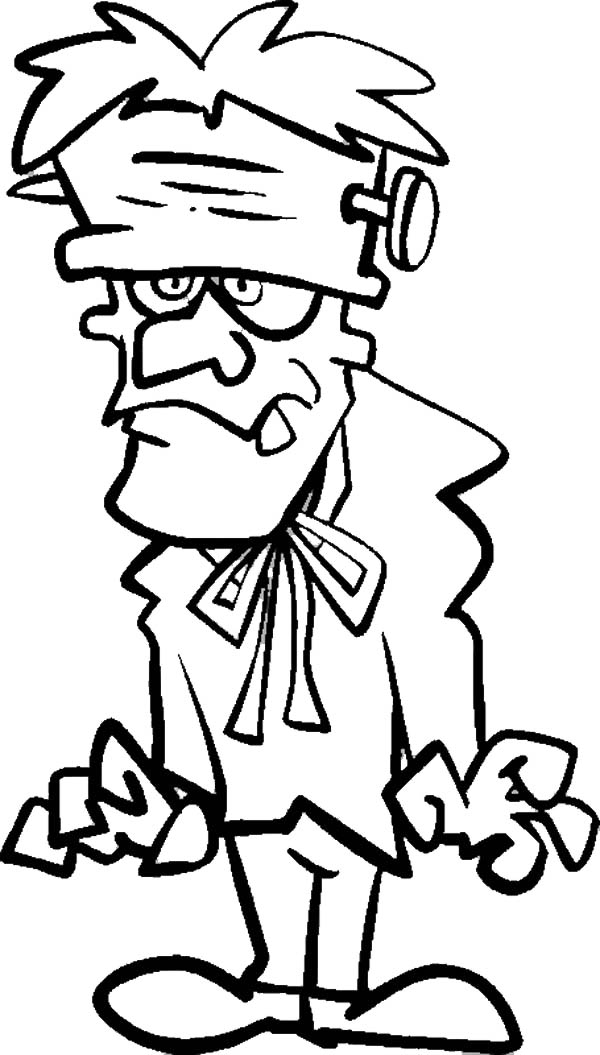 Free Printable Frankenstein Coloring Pages Free Printable Frankenstein Coloring Pages
