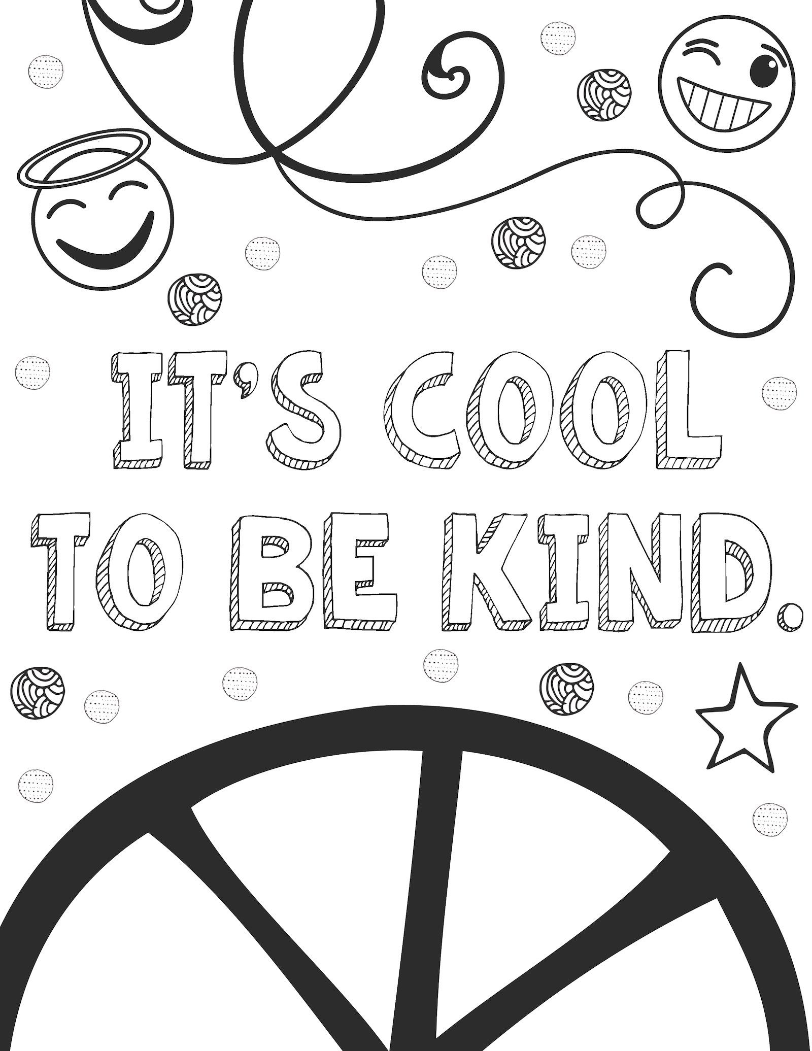 Free Printable Free Kindness Coloring Pages NolenCerventes Free Printable Free Kindness Coloring Pages NolenCerventes