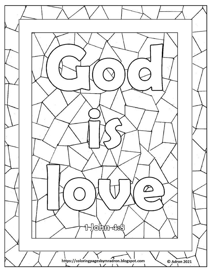 Free Printable God Is Love Coloring Pages Free Printable God Is Love Coloring Pages