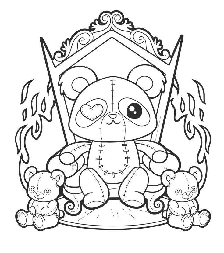 Free Printable Gothic Coloring Pages Pdf Coloringfolder Cute