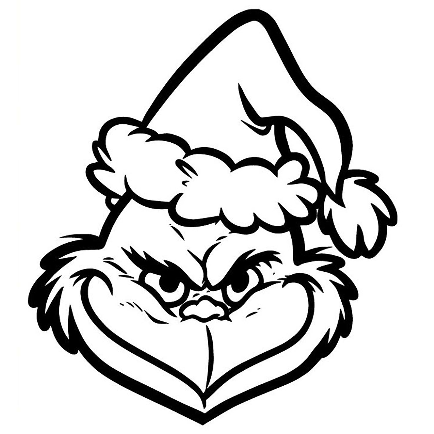 The Grinch Printable Coloring Pages The Grinch Printable Coloring Pages