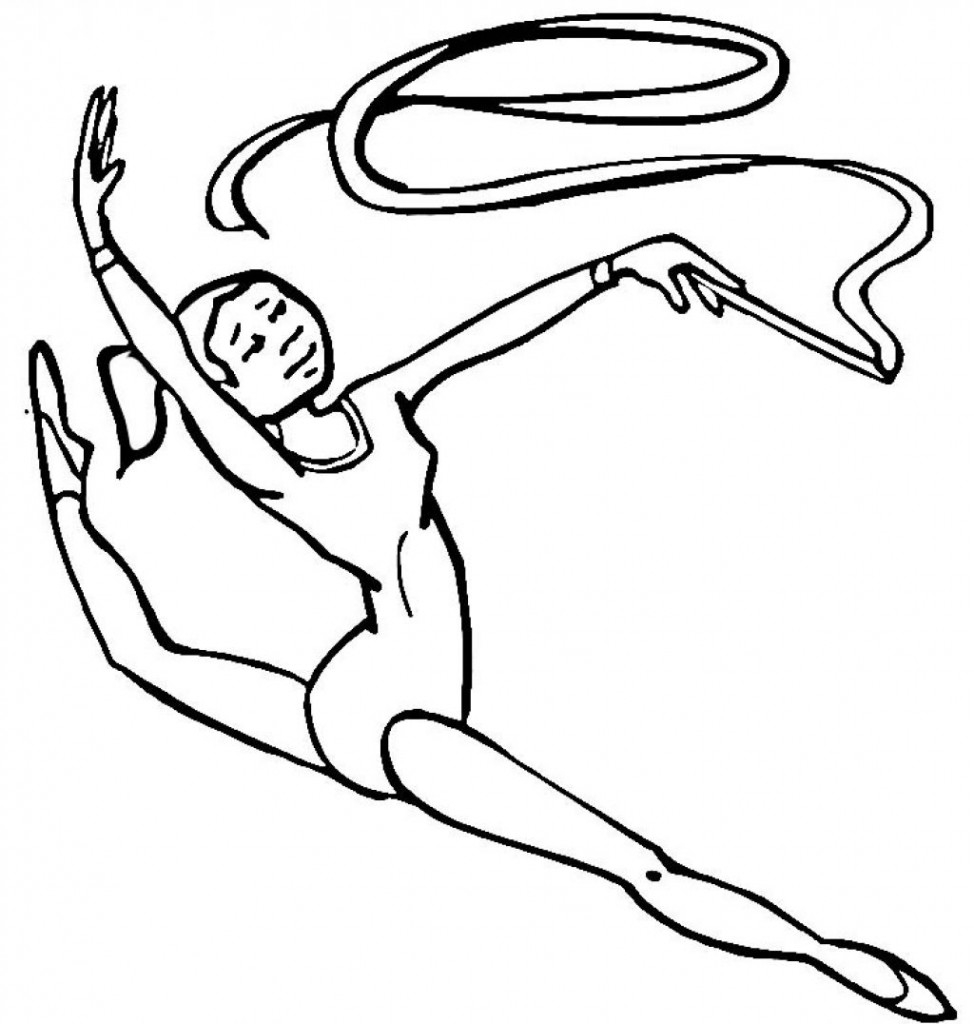Free Printable Gymnastics Coloring Pages For Kids Free Printable Gymnastics Coloring Pages For Kids