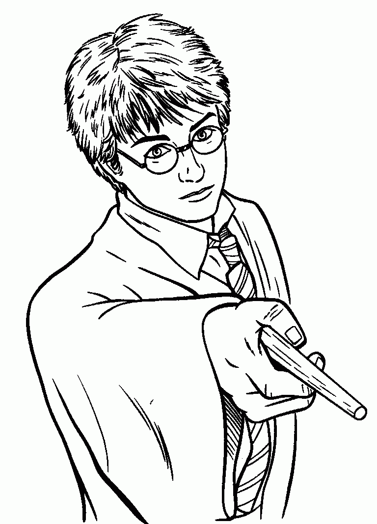 Free Printable Harry Potter Coloring Pages For Kids Free Printable Harry Potter Coloring Pages For Kids