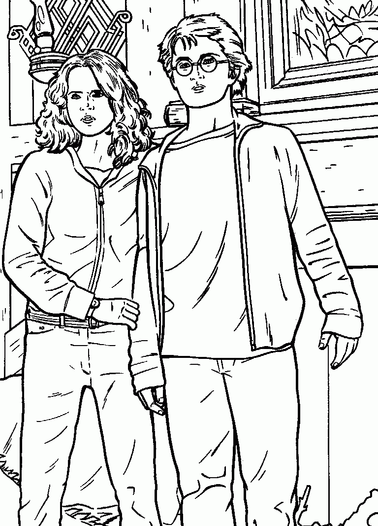 Free Printable Harry Potter Coloring Pages For Kids Free Printable Harry Potter Coloring Pages For Kids