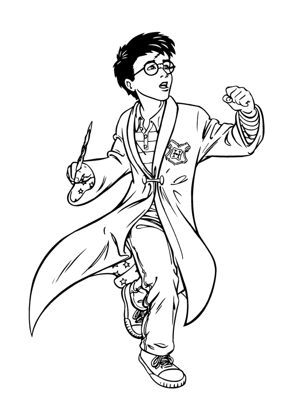 Free Printable Harry Potter Coloring Pages For Kids