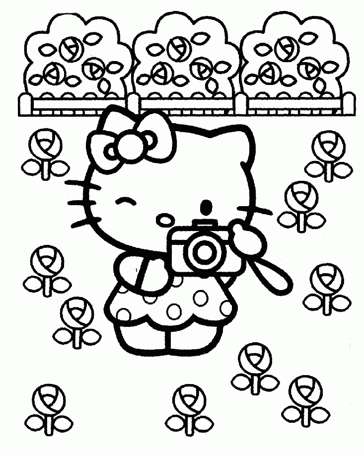 Free Printable Hello Kitty Coloring Pages For Kids Free Printable Hello Kitty Coloring Pages For Kids