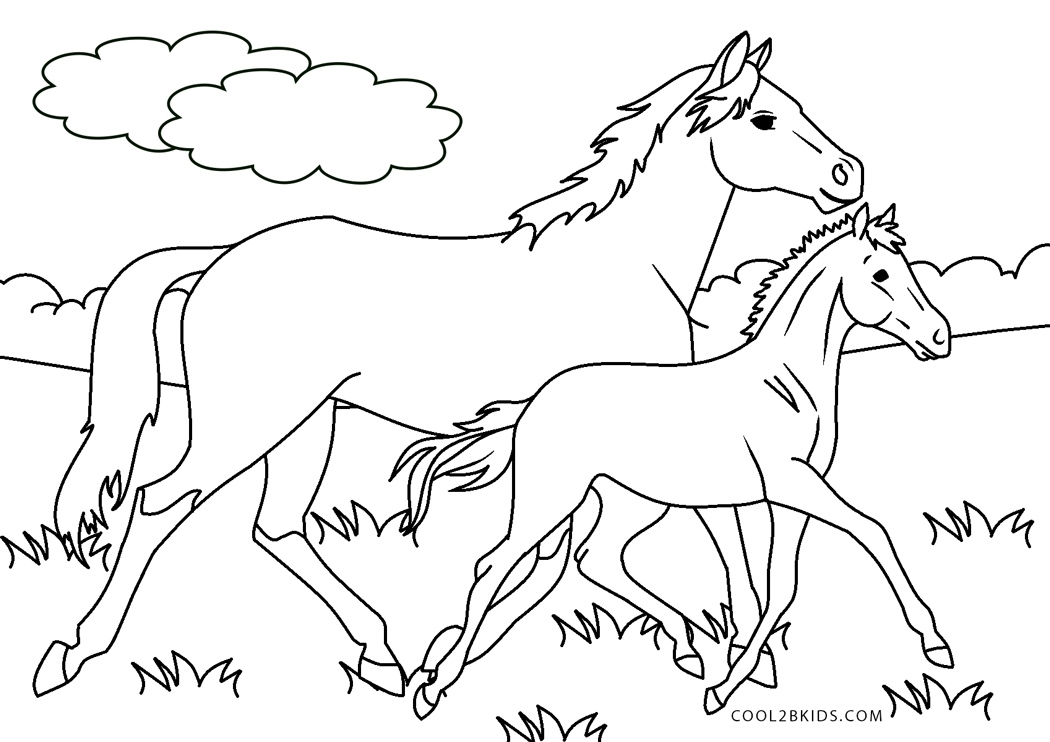 Printable Horse Coloring Pages Free Printable Horse Coloring Pages Free