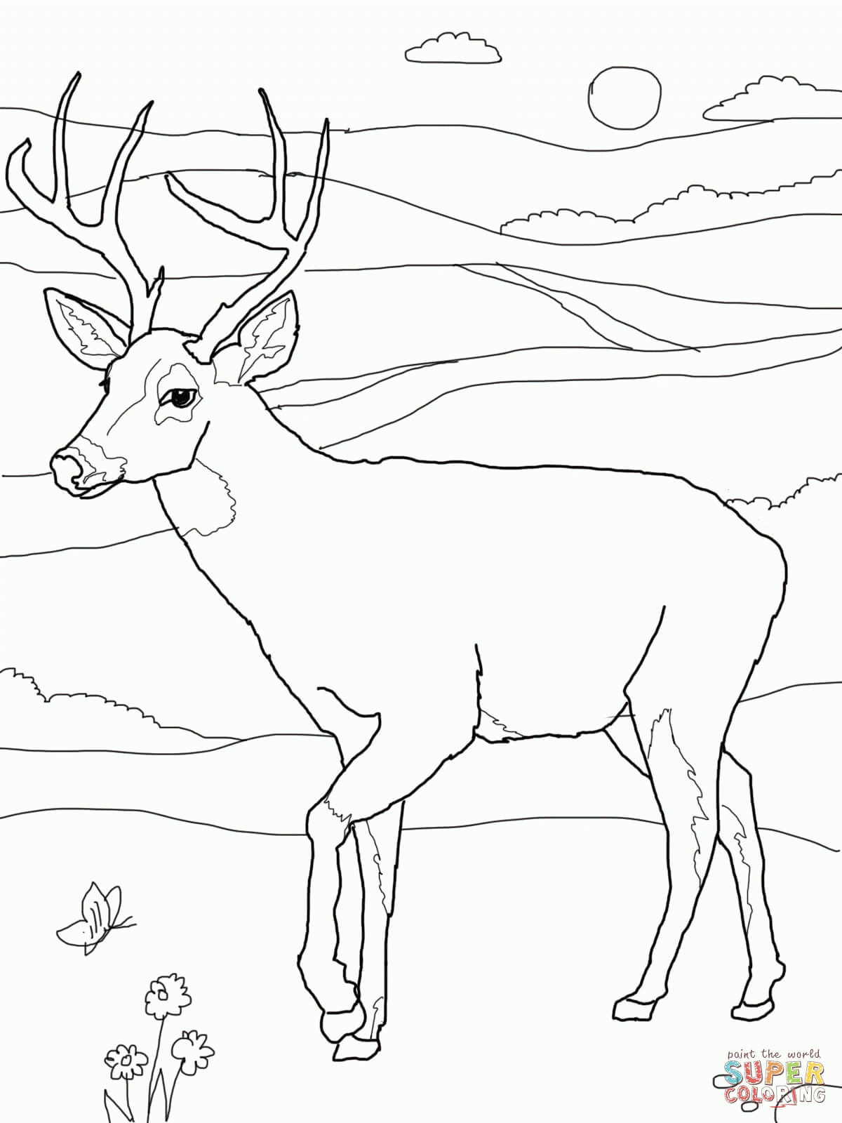 Free Printable Hunting Coloring Pages Free Printable Hunting Coloring Pages