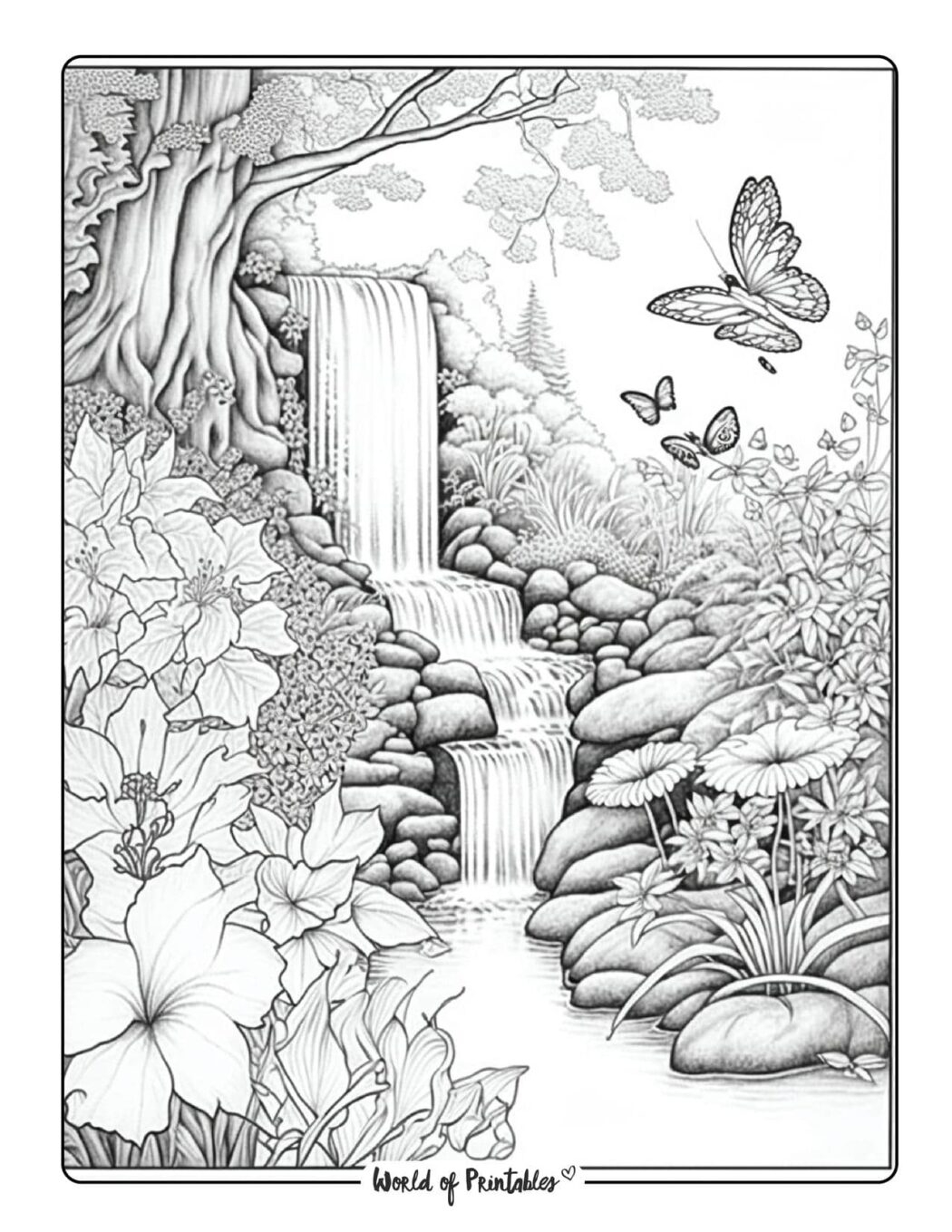 Free Printable Landscape Coloring Pages Image To U Free Printable Landscape Coloring Pages Image To U