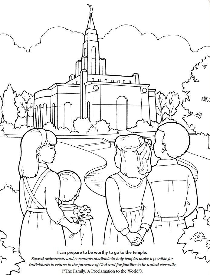 Free Printable Lds Temple Coloring Pages Vrogue Co