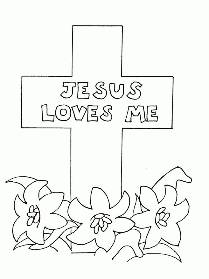 Free Printable Lent Coloring Pages Free Printable Lent Coloring Pages
