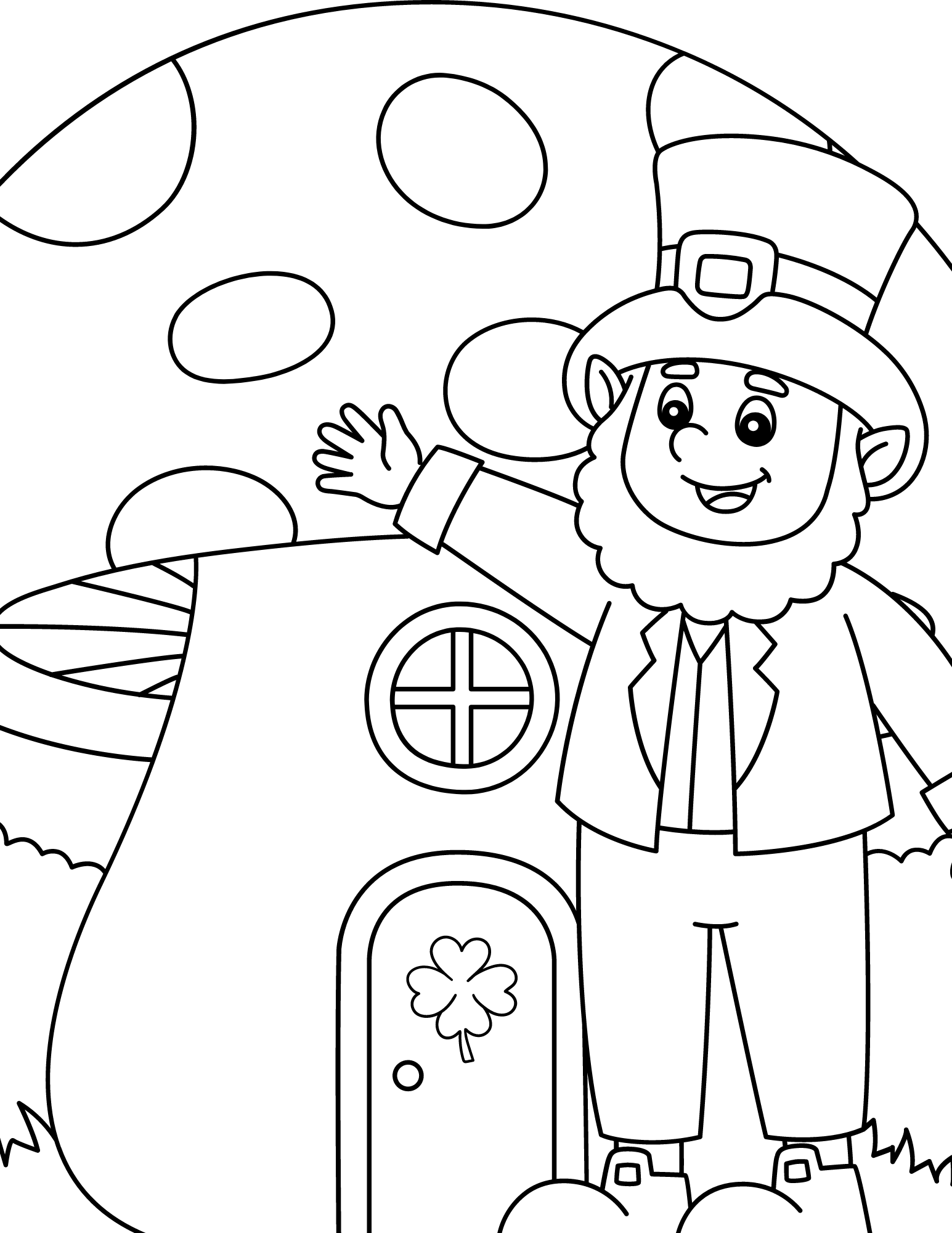 Free Printable Leprechaun Coloring Pages For Kids And Adults Free Printable Leprechaun Coloring Pages For Kids And Adults