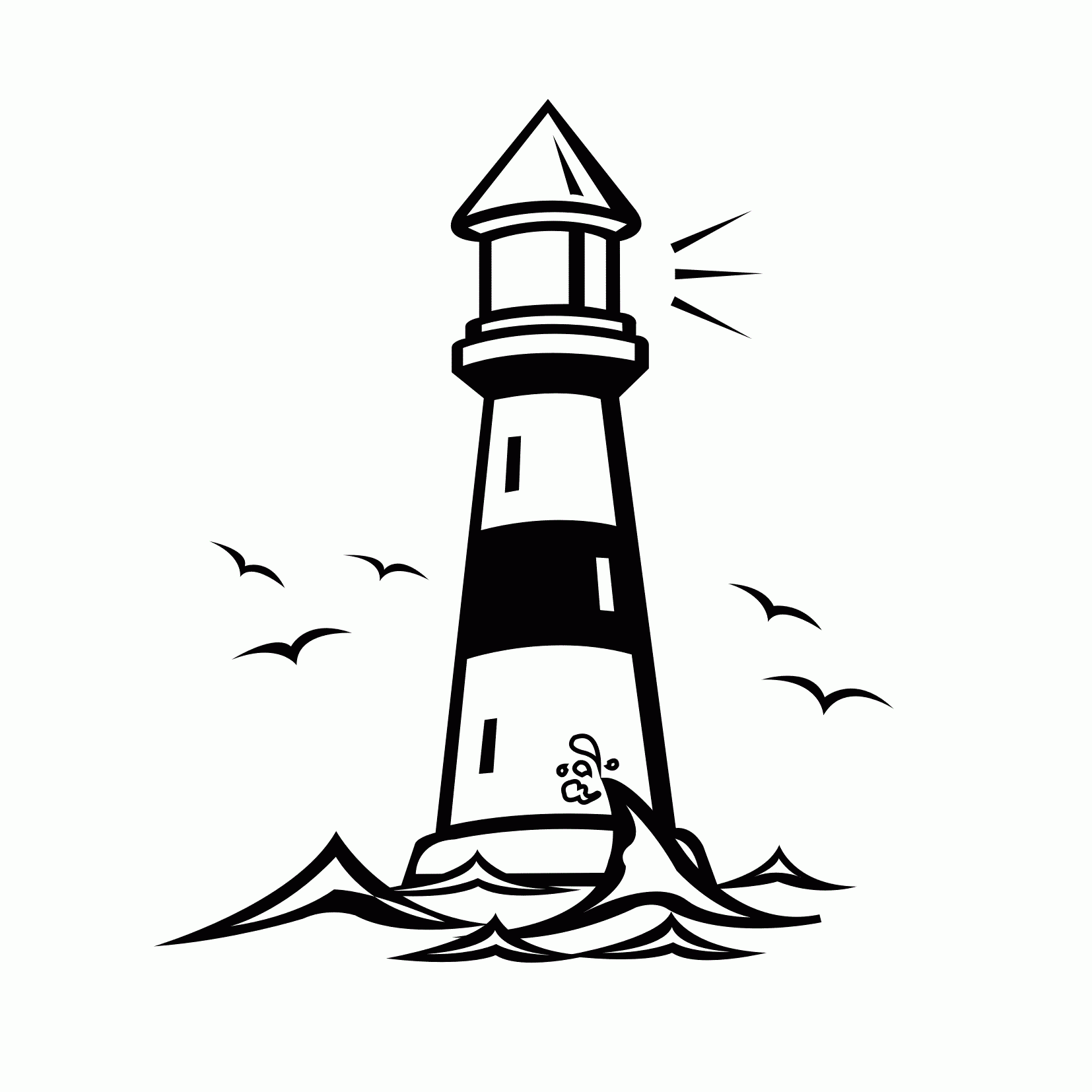 Free Printable Lighthouse Coloring Pages For Kids Free Printable Lighthouse Coloring Pages For Kids